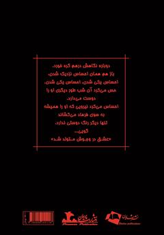 پشت جلد کتاب رمان شیرین برای فرهاد