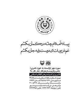 پشت جلد کتاب کتاب پیاده آمده ام: عکس هایی از پیاده روی اربعین حسینی