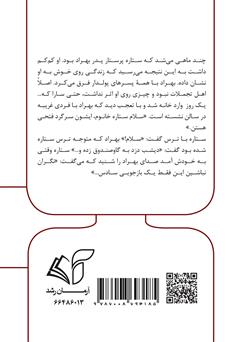 پشت جلد کتاب کتاب رویای گمشده پشت جلد کتاب کتاب رویای گمشده