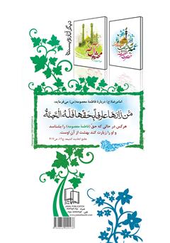 پشت جلد کتاب کتاب کراماتی از اهل بیت (ع): گزیده کرامت های حضرت معصومه (ع) پشت جلد کتاب کتاب کراماتی از اهل بیت (ع): گزیده کرامت های حضرت معصومه (ع)