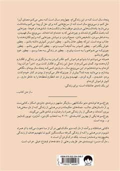 پشت جلد کتاب کتاب چراغ سبزها