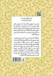 پشت جلد کتاب کتاب بامداد افراسیاب
