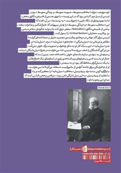پشت جلد کتاب کتاب مرغابی وحشی