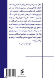 پشت جلد کتاب روان در طوفان پشت جلد کتاب روان در طوفان