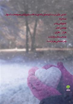 پشت جلد کتاب کتاب در من برف می‌بارد