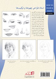 پشت جلد کتاب کتاب چهره‌ها و ترکیب‌ها