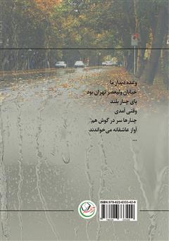 پشت جلد کتاب کتاب چهار راه ولیعصر پشت جلد کتاب کتاب چهار راه ولیعصر